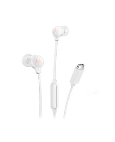 AURICULARES MOTOROLA 3C-S EARBUDS IN EAR USB-C WHITE