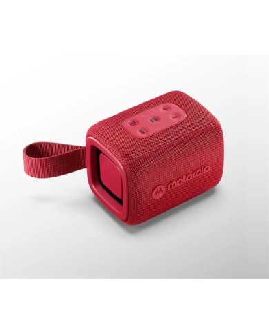 ALTAVOZ MOTOROLA ROKR 300 WIRELESS BLUETOOTH 5.3 IP67 RED