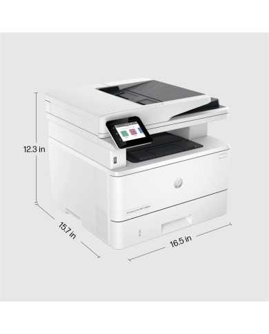 IMPRESORA MFP HP LASER MONOCROMO LASERJET PRO 4102FDN DUPLEX WHITE