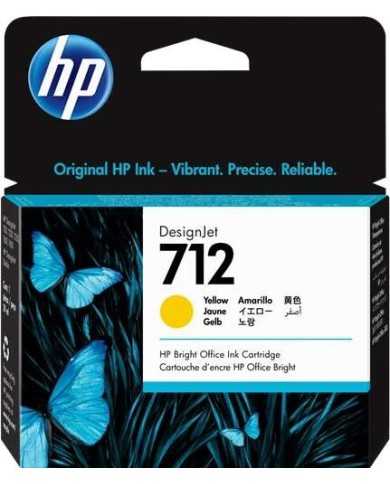 TINTA HP 712 3ED69A YELLOW
