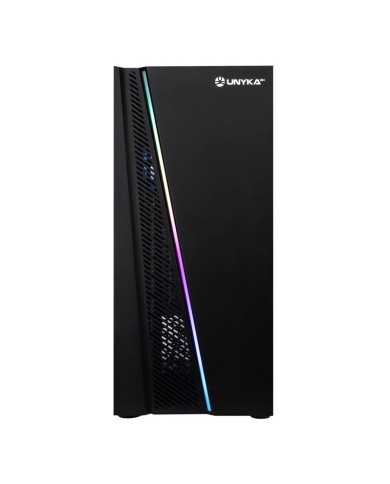 CAJA ORDENADOR GAMING UNYKACH GLAYZE FRONTAL ATX ARGB