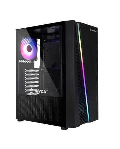 CAJA ORDENADOR GAMING UNYKACH GLAYZE FRONTAL ATX ARGB