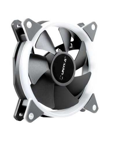 VENTILADOR 12CM UNYKACH CANDY 20 ADICIONAL CHASIS RED RING LED