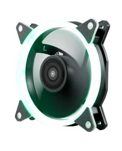 VENTILADOR 12CM UNYKACH CANDY 20 ADICIONAL CHASIS GREEN RING LED