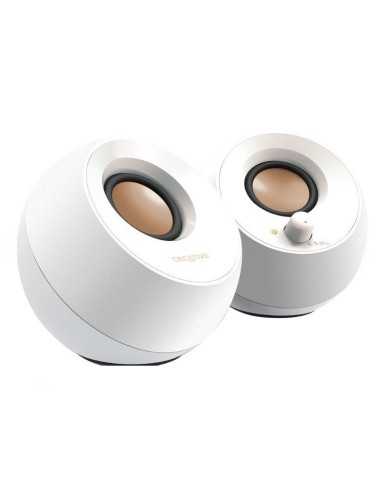 ALTAVOCES CREATIVE PEBBLE 2.0 USB WHITE