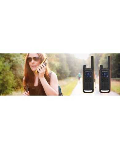 WALKIE TALKIE MOTOROLA T82 ( PACK 2 UD )