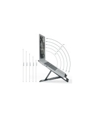 SOPORTE LEITZ SOBREMESA PARA TABLET ERGONOMICO GREY