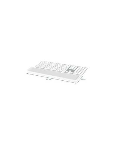 REPOSAMUÑECAS TECLADO LEITZ ERGONOMICO LIGHT GREY