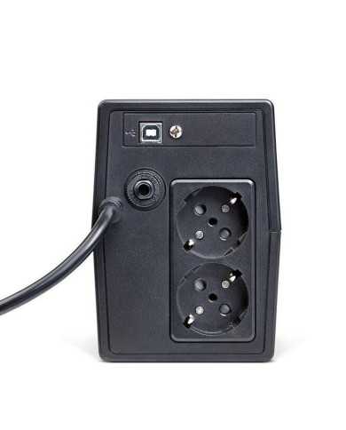 UPS SALICRU 700VA SERIE ONE + CONEXION USB BLACK