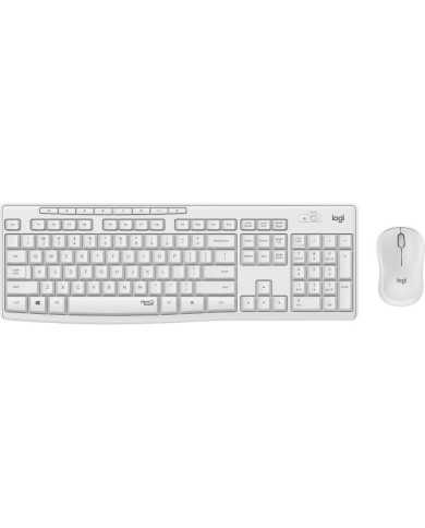 TECLADO + RATON LOGITECH MK295 WIRELESS WHITE TECLADO + RATON LOGITECH MK295 WIRELESS WHITE