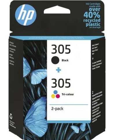 TINTA HP 6ZD17AE 305 MULTIPACK BLACK+COLOR