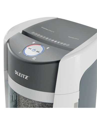 DESTRUCTORA LEITZ IQ OPTIMAX OFFICE P5 AUTOMATICA 35L WHITE