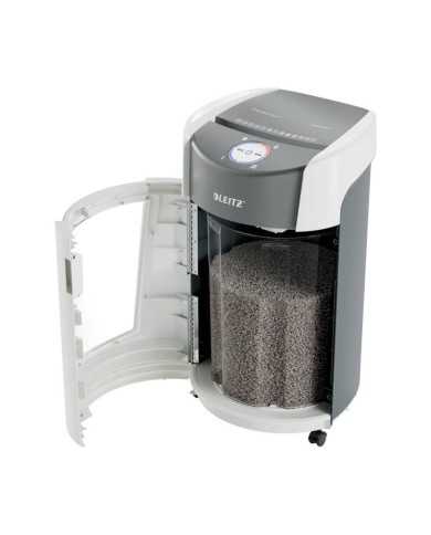 DESTRUCTORA LEITZ IQ OPTIMAX OFFICE P5 AUTOMATICA 35L WHITE