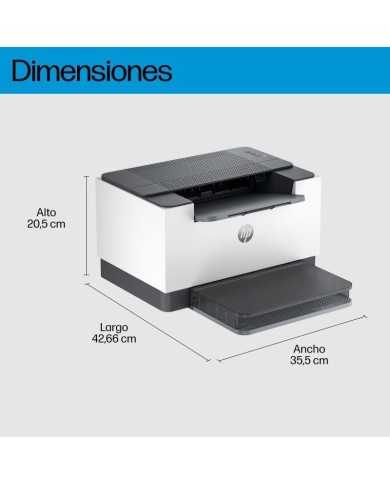 IMPRESORA HP LASER MONOCROMO LASERJET M209D DUPLEX WHITE