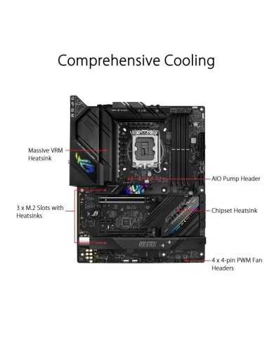 PLACA BASE ASUS ROG STRIX B760-F GAMING WIFI 4XDDR5 HDMI + DP