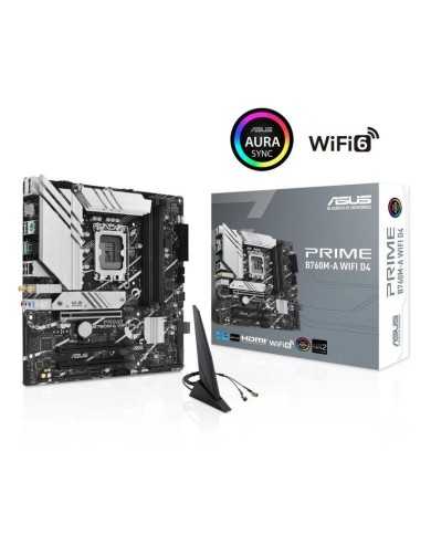 PLACA BASE ASUS B760M-A WIFI D4 M-ATX DDR4 HDMI + DP