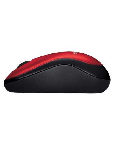 RATON LOGITECH M185 WIRELESS RED