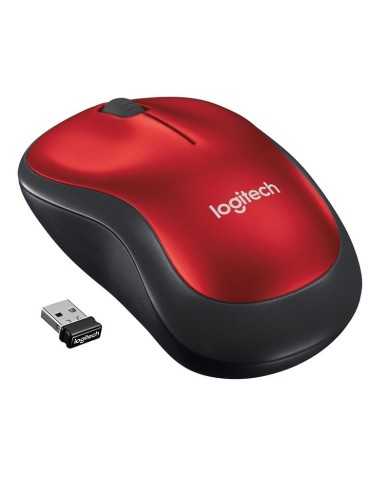 RATON LOGITECH M185 WIRELESS RED