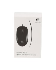 RATON LOGITECH B100 USB BLACK
