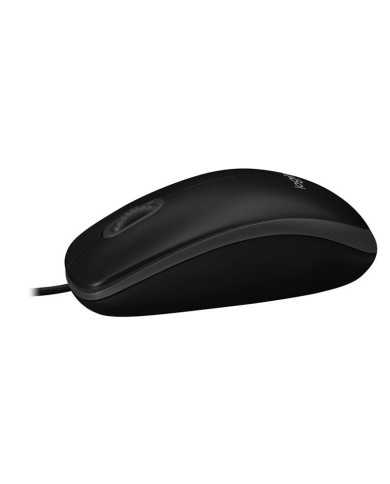 RATON LOGITECH B100 USB BLACK