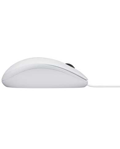 RATON LOGITECH B100 USB WHITE