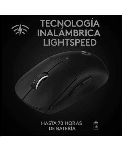 RATON LOGITECH PRO X SUPERLIGHT GAMING WIRELESS BLACK