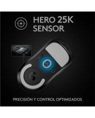 RATON LOGITECH PRO X SUPERLIGHT GAMING WIRELESS BLACK