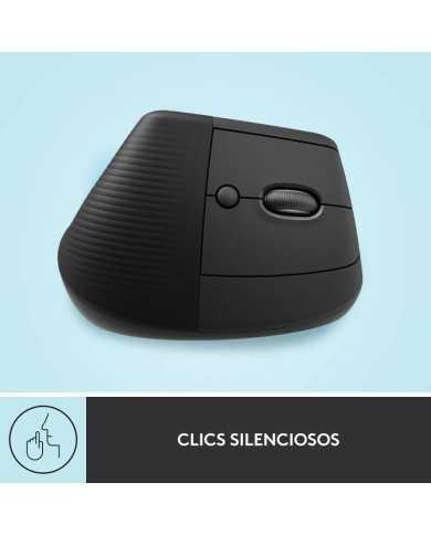 RATON LOGITECH LIFT VERTICAL WIRELESS ERGONOMIC 4000DPI 6 BOTONES BLACK