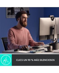 RATON LOGITECH MX MASTER 3S WIRELESS 8000DPI 7 BOTONES BLACK