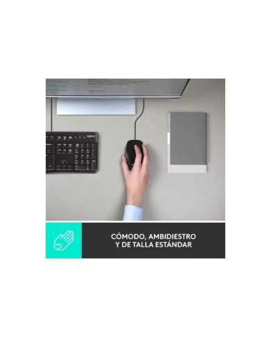 RATON LOGITECH M100 USB 1000DPI BLACK