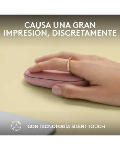 RATON LOGITECH PEBBLE 2 M350S WIRELESS ROSE