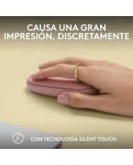 RATON LOGITECH PEBBLE 2 M350S WIRELESS ROSE