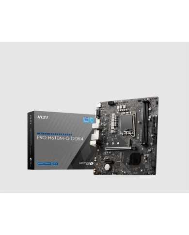 PLACA BASE MSI H610M-G DDR4 VGA + HDMI + DP