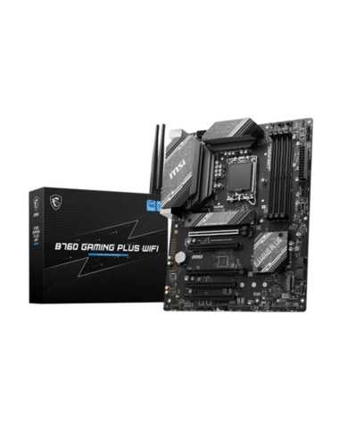 PLACA BASE MSI PRO B760 GAMING PLUS WIFI ATX 4XDDR5 HDMI + DP