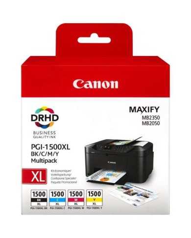 TINTA CANON PGI1500XL PACK 4 COLORES