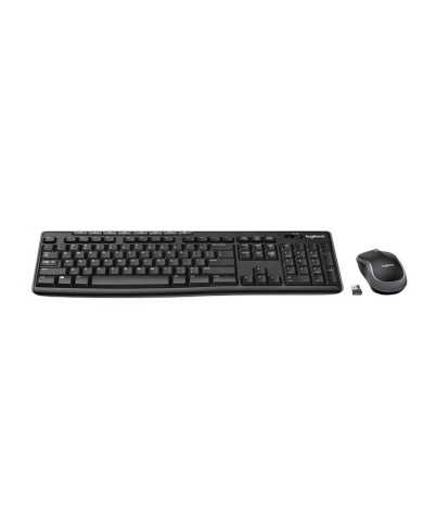 TECLADO + RATON LOGITECH MK270 WIRELESS BLACK