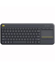 TECLADO LOGITECH K400 RF WIRELESS TOUCHPAD BLACK