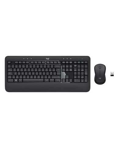 TECLADO + RATON LOGITECH MK540 WIRELESS BLACK