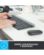 TECLADO + RATON LOGITECH MK470 SLIM WIRELESS SILENT