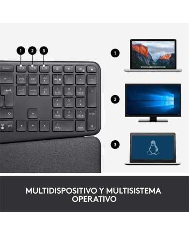 TECLADO LOGITECH ERGO K860 WIRELESS
