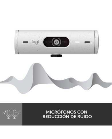 WEBCAM LOGITECH BRIO 500 FHD USB-C WHITE