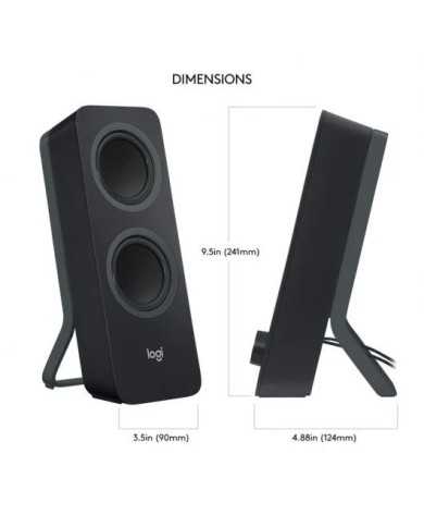 ALTAVOCES LOGITECH Z207 BLUETOOTH BLACK