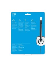 AURICULARES + MICROFONO LOGITECH H150 WHITE