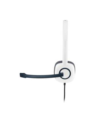 AURICULARES + MICROFONO LOGITECH H150 WHITE