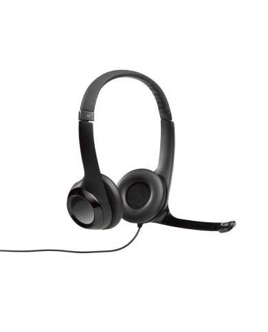 AURICULARES + MICROFONO LOGITECH H390 BLACK