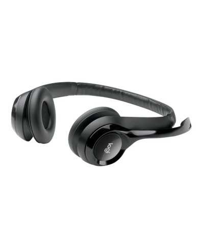 AURICULARES + MICROFONO LOGITECH H390 BLACK