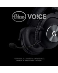 AURICULARES + MICROFONO LOGITECH G PRO X USB BLACK