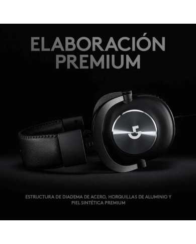 AURICULARES + MICROFONO LOGITECH G PRO X USB BLACK