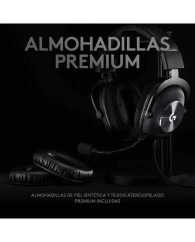 AURICULARES + MICROFONO LOGITECH G PRO X USB BLACK