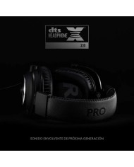 AURICULARES + MICROFONO LOGITECH G PRO X USB BLACK